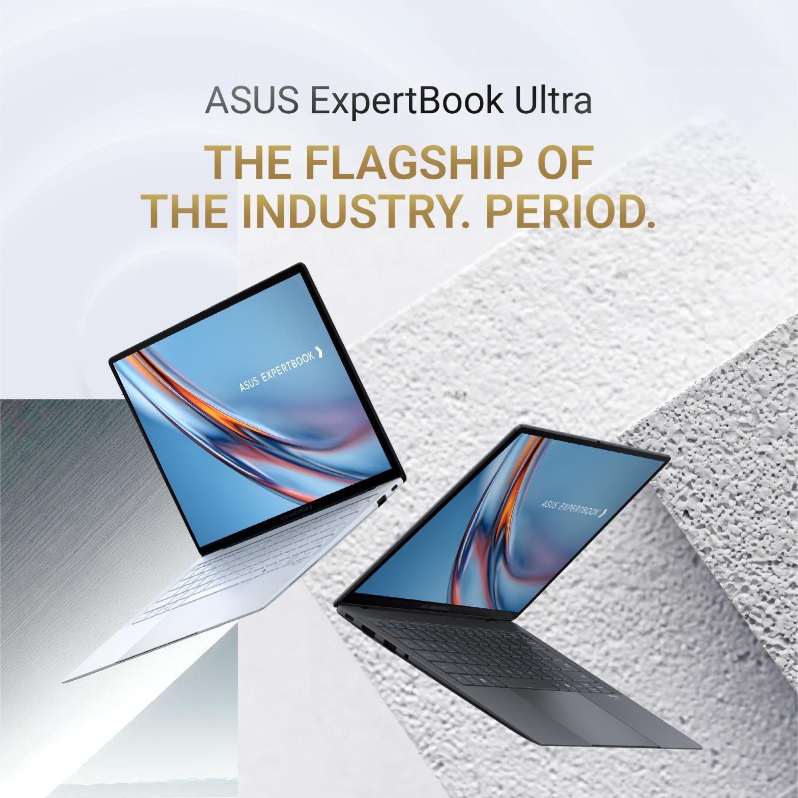 ASUS ExpertBook Ultra [B9406CAA-THX7312X] 1A-MORN GREY/INTEL ULTRA X7 358H/LPDDR5X 32G[ON BD.]/1TB 2280 PCIE G4/14.0/OLED Touch/WQXGA+ (2880x1800)/Win11 Pro/M365 (30D)/70WH/WIFI7/1Y ON-SITE(ADP)+2Y ON-SITE/Fingerprint/Backlit KB/SLEEVE,1.09kg