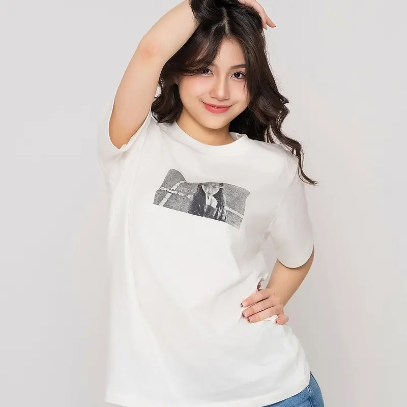 Kaos JKT48 Michie Birthday 2025 T-shirt Wanita Free Pc/Goodibag Cotton Putih 0