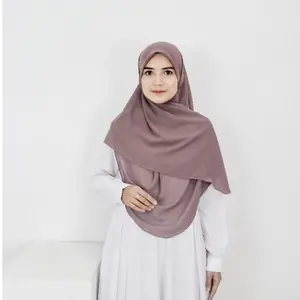 Segiempat Oval Curve Syar'i Malay 130x130 Ceruti Babydoll Premium | Bawal malaysia Square 150x150