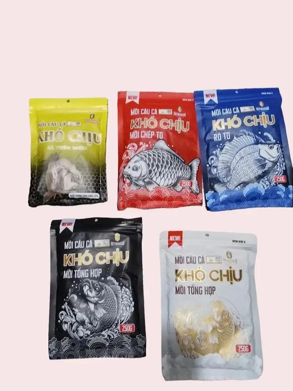 COMBO 4 gói cám khó chịu câu cá tổng hợp Bắt Cá Đi Câu moicau