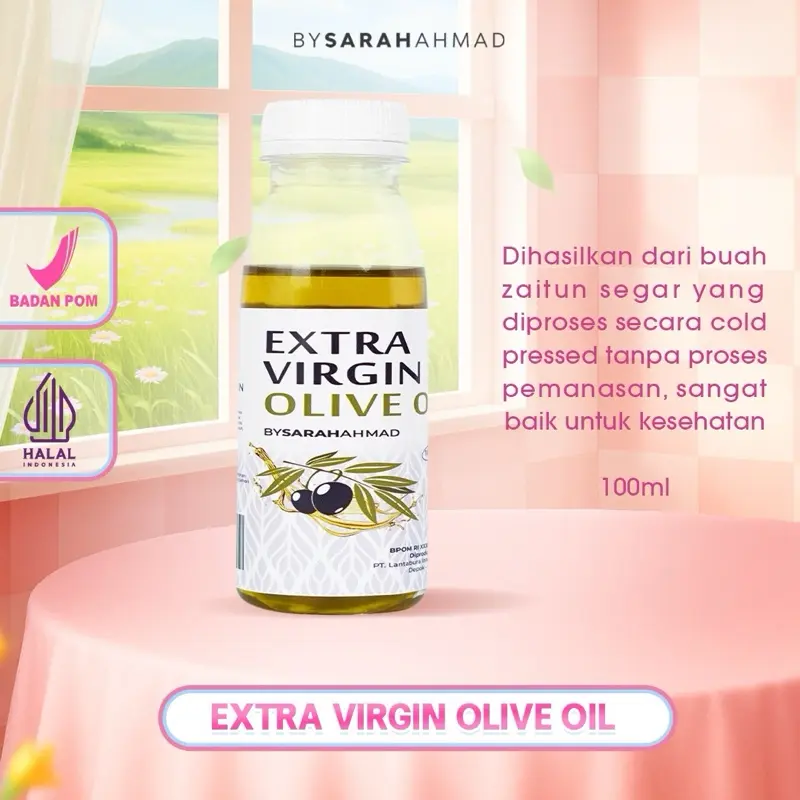 EXTRA VIRGIN OLIVE OIL BYSARAHAHMAD - MINYAK ZAITUN
