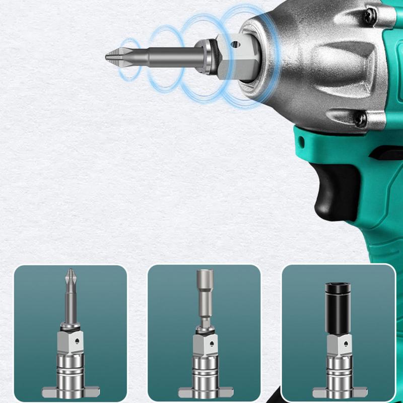 Product Introduction of 1PC 18V Electric Brushless Impact Wrench Shaft Accessories Single Dual Use Cordless Wrench Part Power Tool Accessory Drill 15