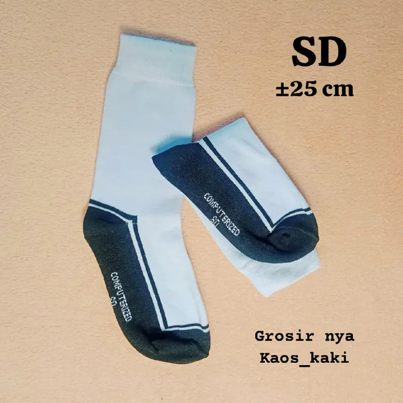 Kaos kaki sekolah SD-SMP-SMA Bahan PE Premium 1