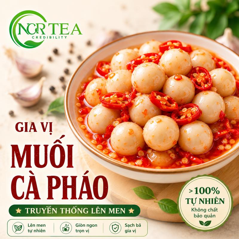 Gia Vị Làm Cà Pháo Chua Ngọt, Chuẩn Vị Dễ Làm, Gói 190g cho 1kg cà pháo tươi