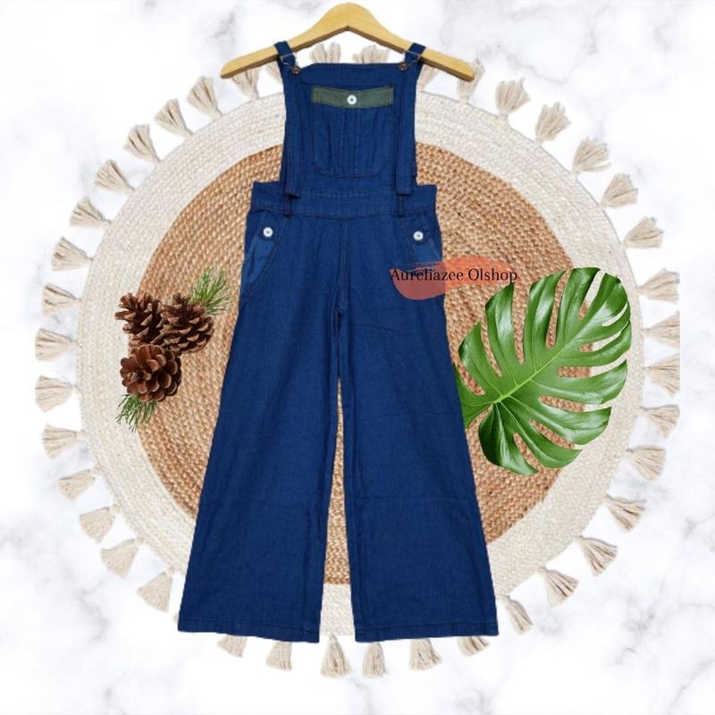 Hanila Baju Kodok Anak Kulot Jeans Umur 5-15tahun 3