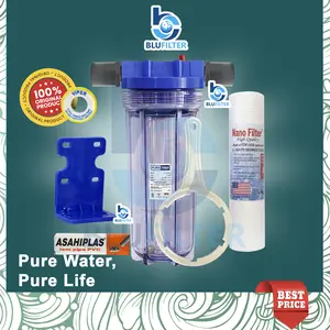 PAKET FILTER AIR SIAP PAKAI TAHAP 1 / HOUSING NANOTEC 10 INCH