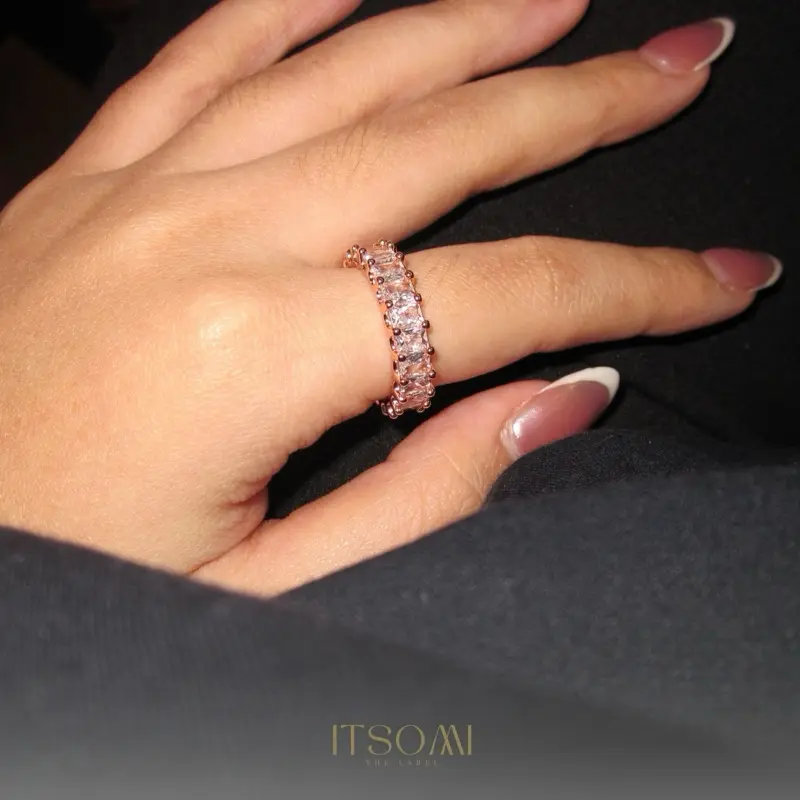 ITSOMI - Lady Ring / Cincin Wanita / Cincin Silver / Cincin Unisex / Cincin Lapis Perak Silver / Cincin Adjustable