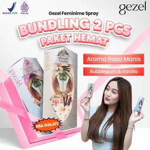 Bundling Gezel Intimate Skincare | Feminine care Bubblegum & Vanilla | Perawatan Area Kewanitaan BPOM