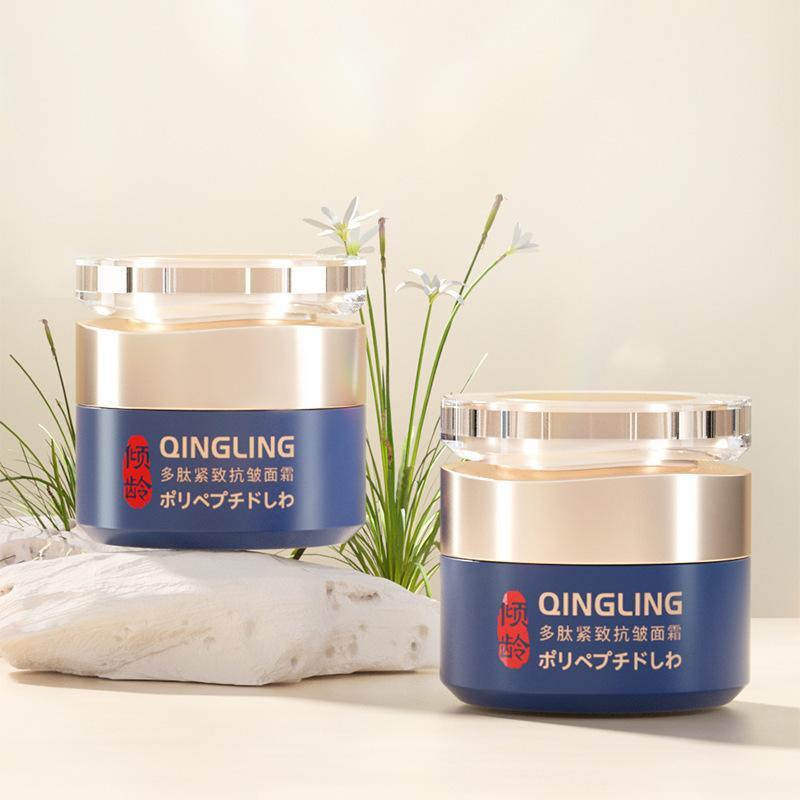 Krim Anti-Kedutan, Menganjalkan, krim anti-jeragat dan melasma yang kendur, suplemen kolagen Qinglin-50g 2