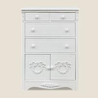 Gambar Toraya - Rosemary High Chest Model 1 (P.66 cm) : Lemari Laci/Kabinet/ Drawer Dresser - Putih dari TorayaLiving Kota Surabaya 3 Tokopedia