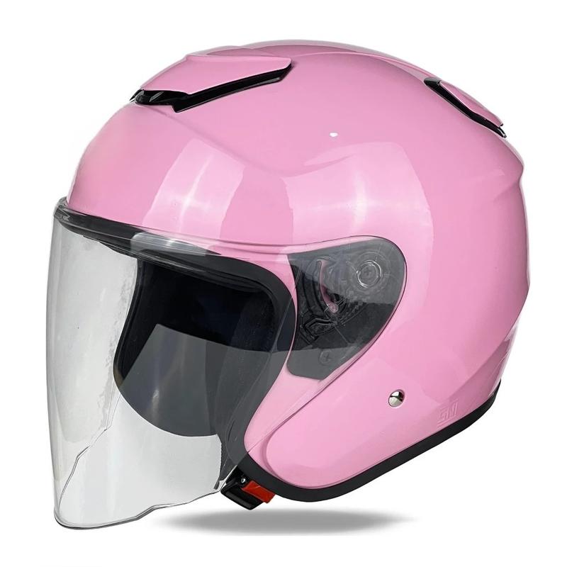 Helm MLA KYOTO Solid White Helm Half Face SNI PREMIUM Untuk Pria Dan Wanita Dewasa COD 8