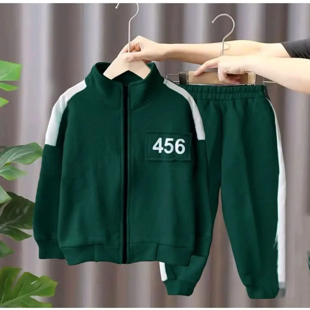 jaket. squidgame anak laki laki dan perempuan viral usia 1-12 tahun terlaris terpopuler