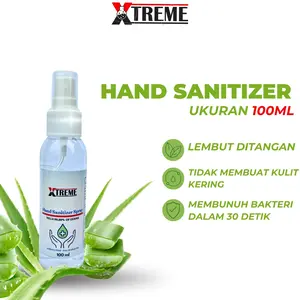 XTREME Hand Sanitizer (75% Alcohol) - 100ml - Spray Tangan