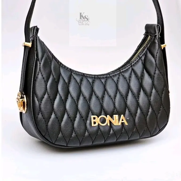 Tas Selempang Wanita Bonita Model Bulan Sabit Elegan dengan Katong Besar -Bisa COD 1