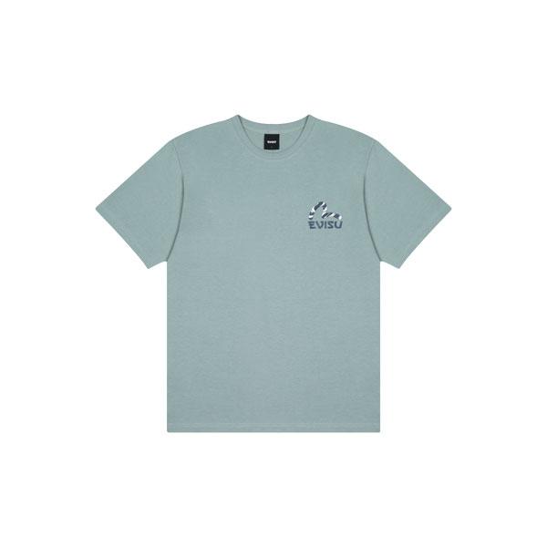 Evisu Shiny Line Craft Pride Wording T Shirt EV3UTS702 3