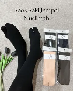 ZURI LABEL - KAOS KAKI JEMPOL POLOS MUSLIMAH