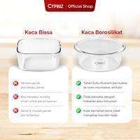 Gambar [SPESIAL KOKO PANCI]Cypruz Set Premium Container Food Storage Box Wadah Tempat Makan Serbaguna - 620ml Set 3pcs Cream dari Cypruz Kitchenware Kota Bekasi 4 Tokopedia