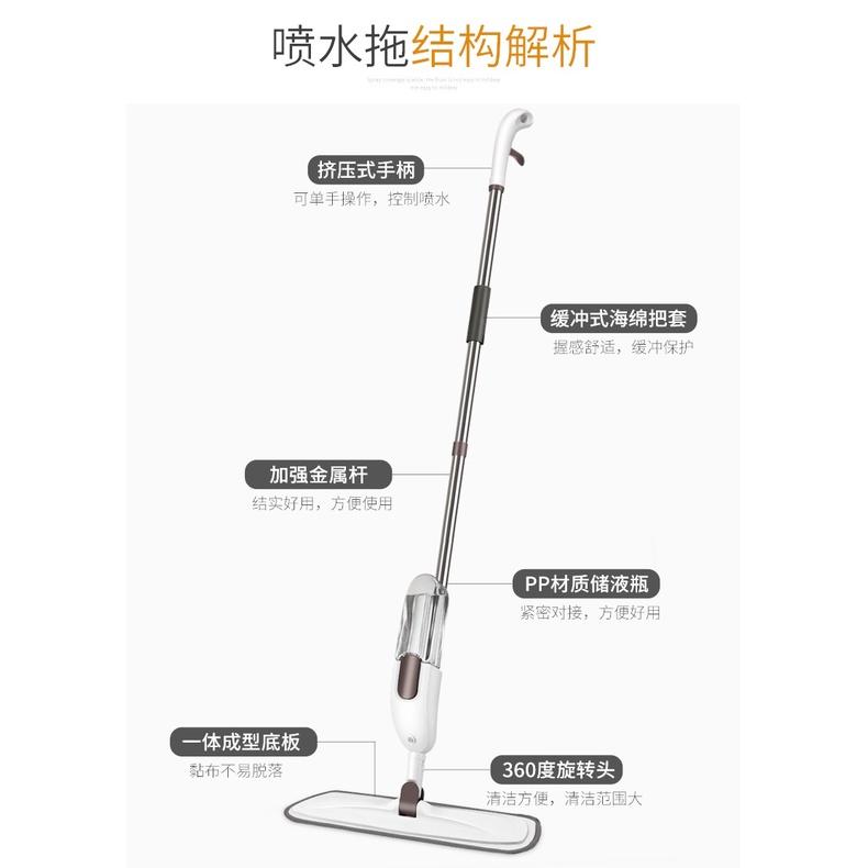 Product Introduction of [Local Seller] Aurora Spray Mop / Water Spray Mopping 27