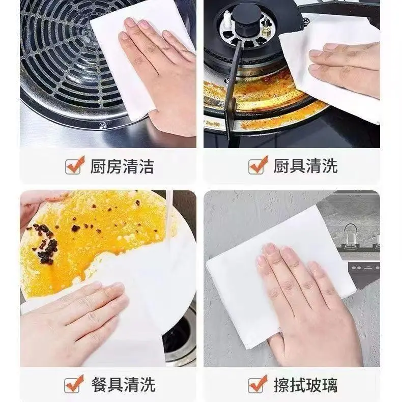 STV Tisu Basah Dapur Isi 80 Lembar Pembersih Minyak Praktis Kain Lap Basah Serbaguna Tissue Multifungsi Kitchen Wipes 3