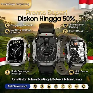 Smartwatch H11 Sports Bluetooth Smart Bracelet 2.19-inch HD Screen Custom Wallpaper Bluetooth Call Hand Movement Full Touch Flashlight Calculator Music Android IOS Watch pedometer jam tangan pintar promo ramadhan