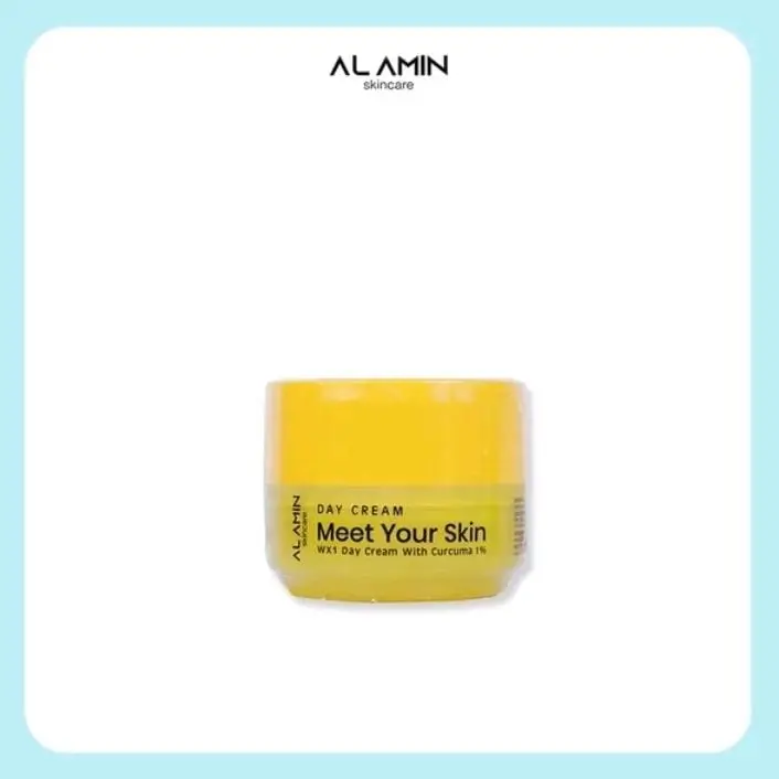 (Kemasan Baru) AL AMIN Wx1 Day Cream - Krim Siang Plus Foundation Glowing SPF 30 SPF 30