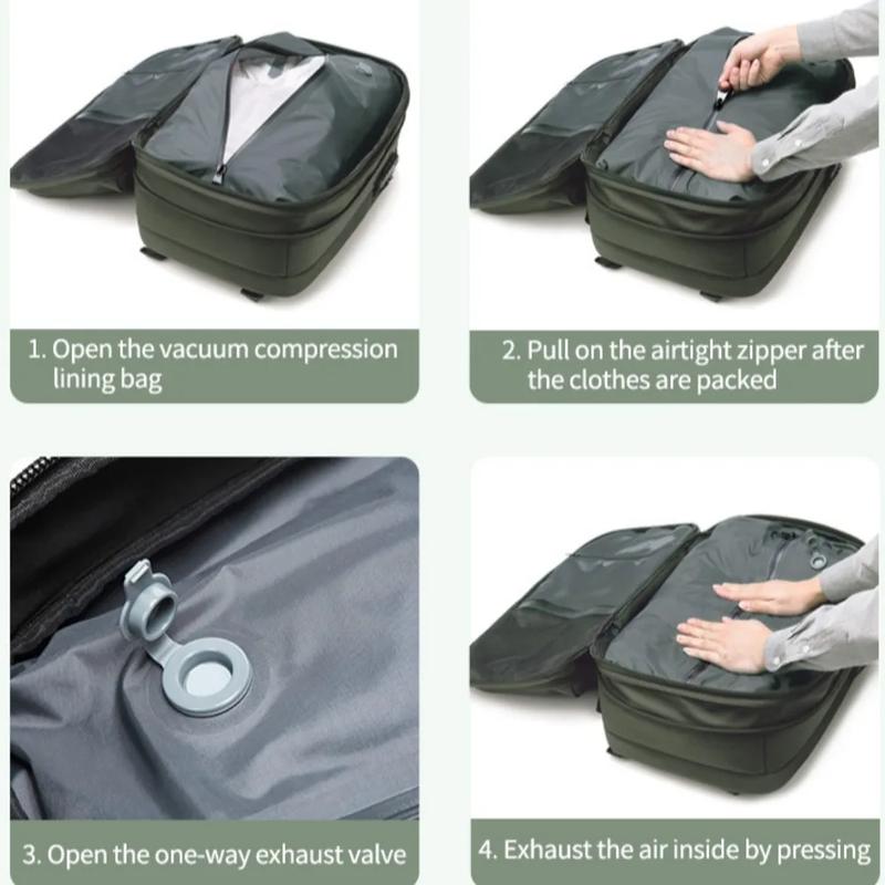 Product Introduction of Ba Lô Có Thể Mở Rộng Dung Tích, 60L, Vải Oxford Chống Thấm Nước, Ba Lô Du Lịch Chân Không, Thích Hợp Cho Cuộc Phiêu Lưu Ngoài Trời Và Đạp Xe, Đa Năng 48