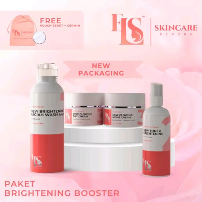 PAKET SKINCARE LS SKINCARE BRIGHTENING BOOSTER BPOM