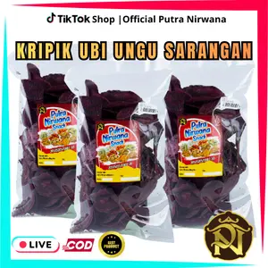 Kripik Ubi Ungu Sarangan - by Putra Nirwana Camilan Kripik Enak Lezat Asli Khas Sarangan Cocok Untuk Camilan Setiap Hari dan Oleh Oleh