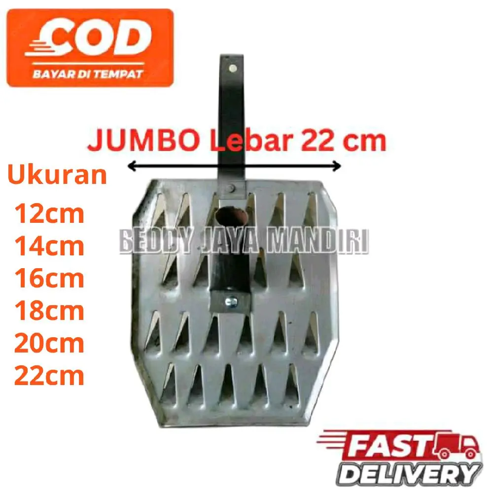 Osrok Alat Matun Padi Jumbo 22cm Baja Tebal Kuat Penyimpanan Mudah & Efisien untuk Petani