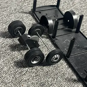 MINIATUR BAN KARET dan RESIN GYFIN.CO PAKAI AS RODA BUS TIPE 36 SCALE 1:35 BUS MINIATUR BAN SET GYFIN DIECAST