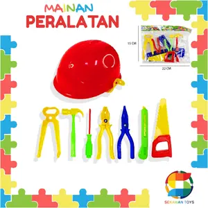 Mainan Tool Set/ Peralatan Set Pekerjaan 8pcs/ Mainan Tool 7pcs LE2 JSP