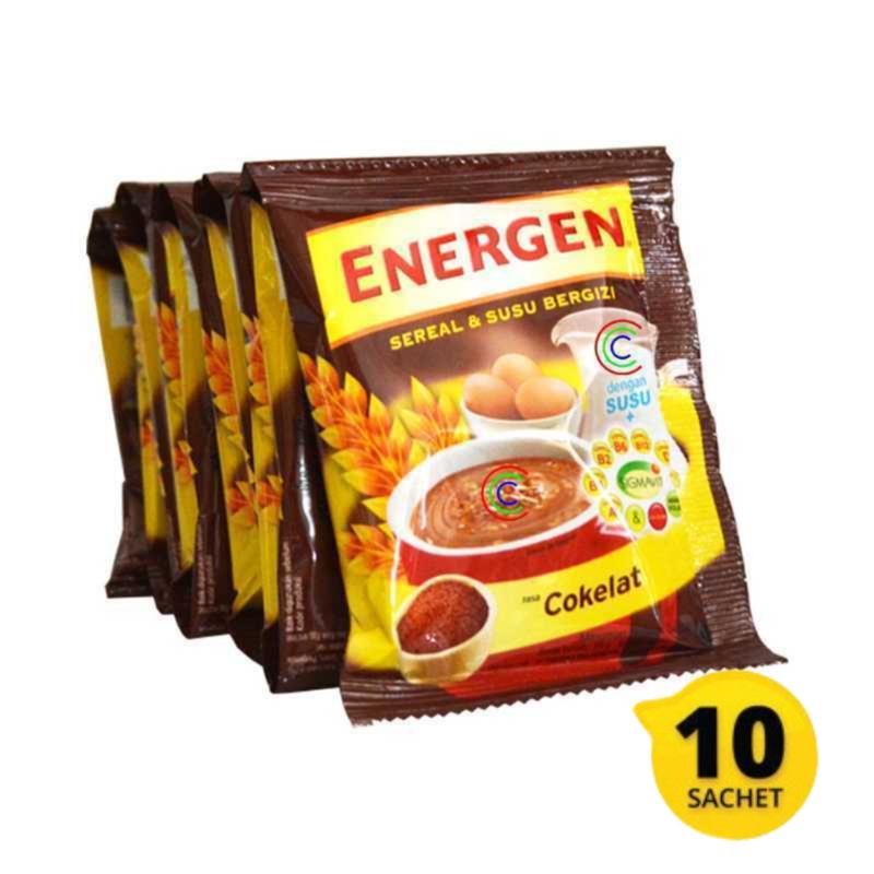 Energen Susu Sereal Aneka Rasa 1Renceng @35gr isi 10pcs 6