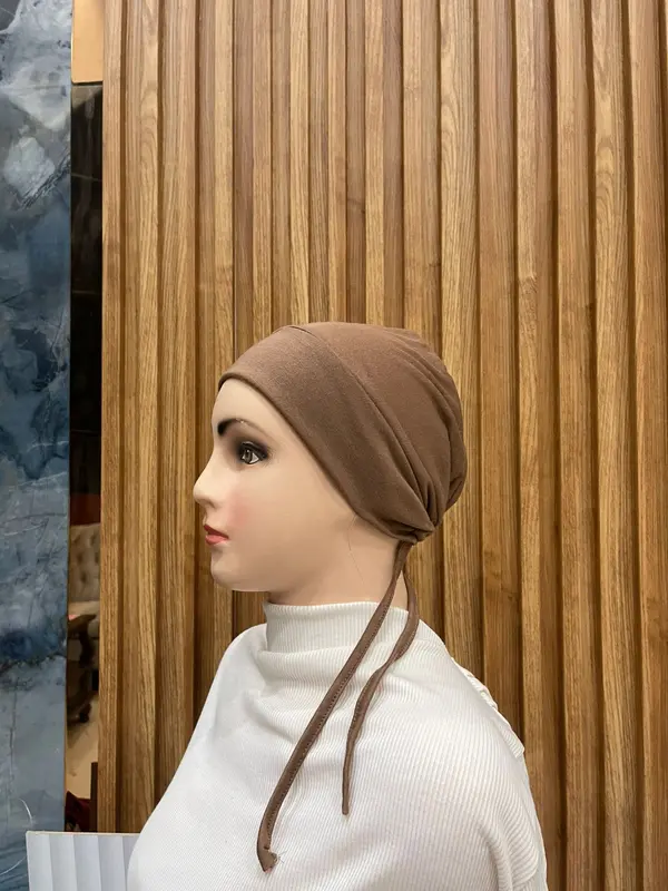 NOURAA Ciput Tali Basic - Ciput Turki - Ciput Arab Inner Hijab Malay 5