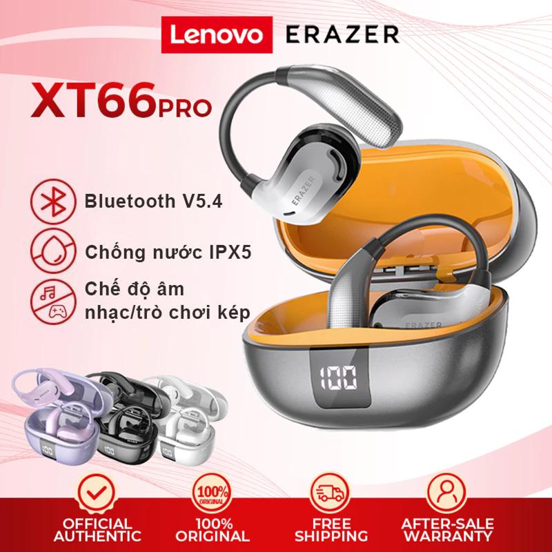 tai nghe Lenovo ERAZER XT66PRO OWS, với màn hình điều khiển kỹ thuật số, nhiều tùy chọn màu sắc, cuộc gọi HD, chất lượng âm trầm tuyệt vời, đi kèm với bảo hành 2 năm
