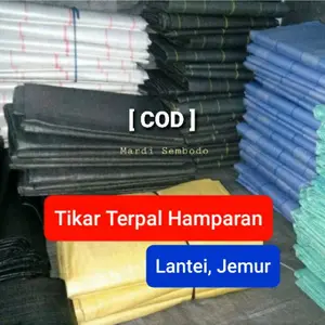 Terpal tebal Lorek Hamparan gelaran jemur ukuran 2x3,5 meter