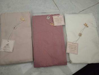Product Review of Azara Sultan Voal Polos Hijab Segiempat Bahan Voal Premium Metal Logo Pouch / Logo Print Kemasan Plastik ukuran standar from Y**h S**m 2