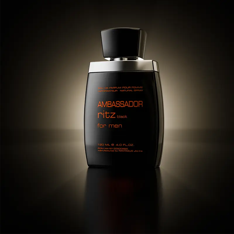 Ambassador Eau De Parfum Ritz Black for Men - 120ml / Parfum Pria EDP / Parfum Original