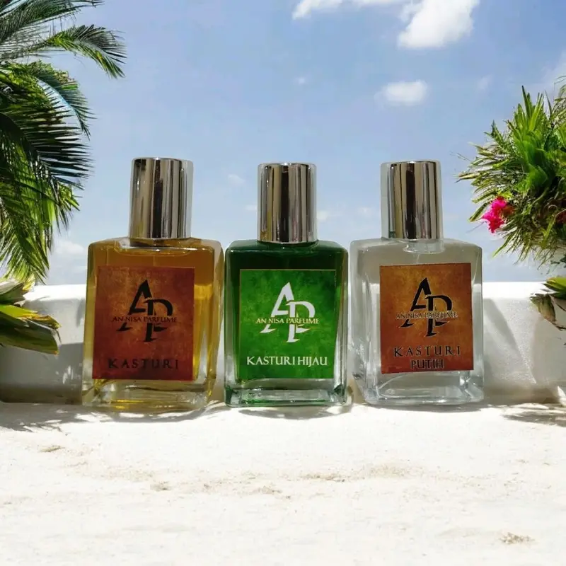 Minyak Wardah Wardatul Khalij Al Khaliji Kasturi hijau roll on 12ml Perfume Wangi minyak   asli 4