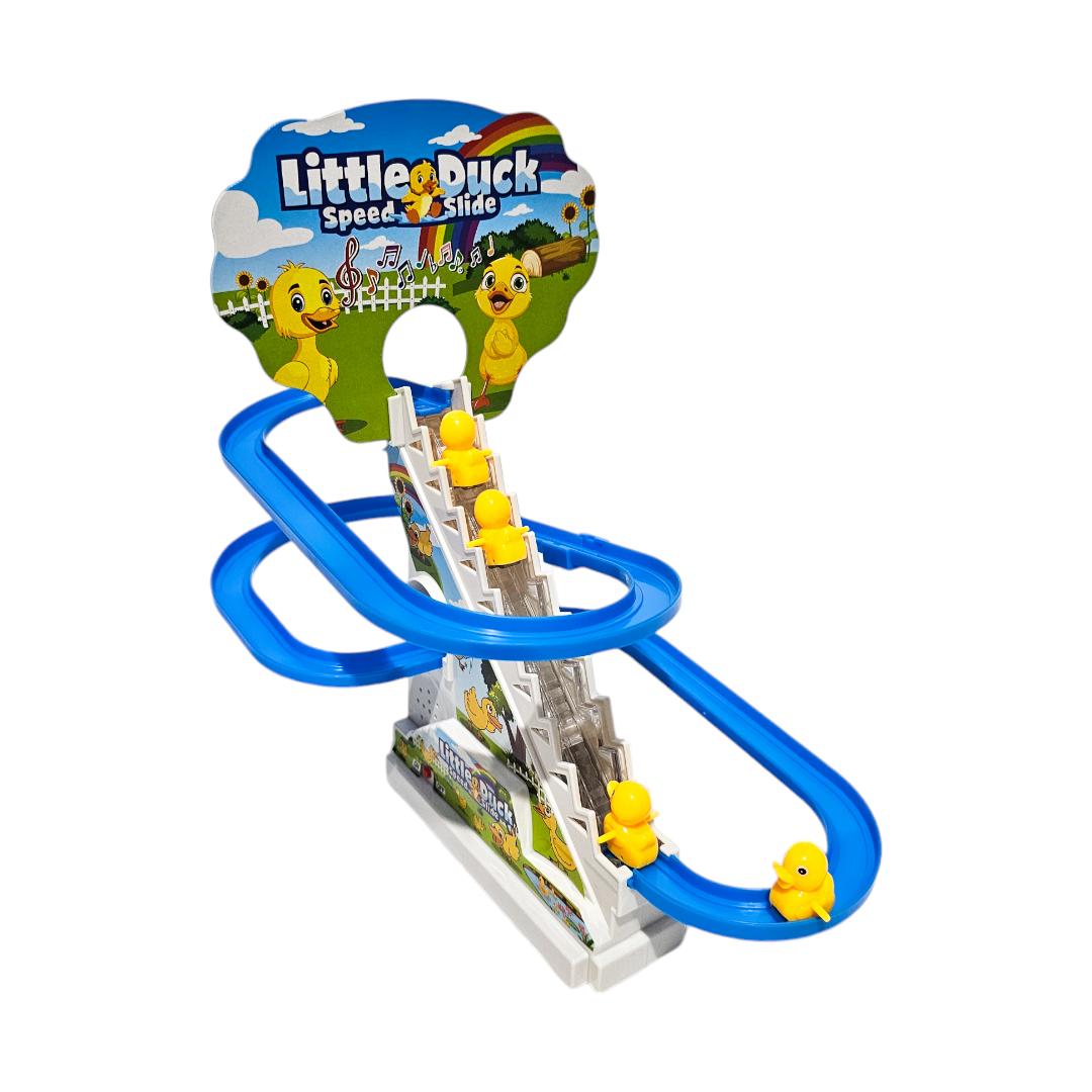 Mainan Anak Bebek Naik Tangga Little Duck 4 Bebek Bisa Nyala Lampu Dan Ada Musik