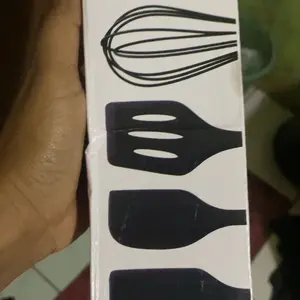 Set Spatula Peralatan Masak Silikon Non Stick Cooking Tools Isi 5pcs | baking cooking set | anti meleleh