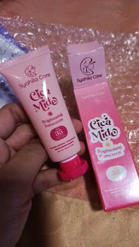 Product Review of CICAMIDE BRIGHTENING SUNSCREEN SYAHILA CARE SPF 35 from R**a T**n 1