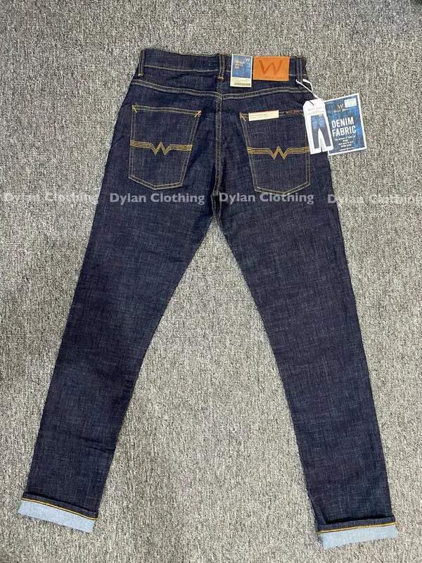 Celana Garment Werco Denim | Celana Jeans Panjang | Brand Lokal Original Berkualitas | Cuttingan Slimfit Stret Pria Hitam Distro Cowok Pria Hitam 2