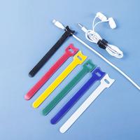 Gambar OLYPS Mouse Headset Earphone Kabel Cables HDMI Cable Cases Protectors Winders,Reusable/Stickable Storage rope Office accessories - 1PC  Cable Tie, Black dari Olyps Store Kab. Tangerang 5 Tokopedia