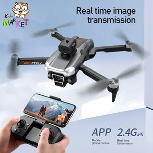 YY010/YY020 Drone Remote Control Dual Kamera Drone 4K Kamera HD WiFi FPV Brushless Motor Ada Anti Tabrakan