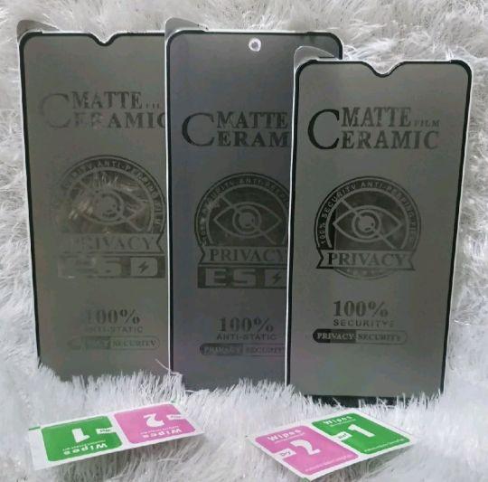 TG Tempered REAL 5/5i/C3 Anti Gores Matte Privacy Anti SPY Antigores Cover Hitam TG Tempered REAL 5/5i/C3 Anti Gores Matte Privacy Anti SPY Antigores Cover Hitam