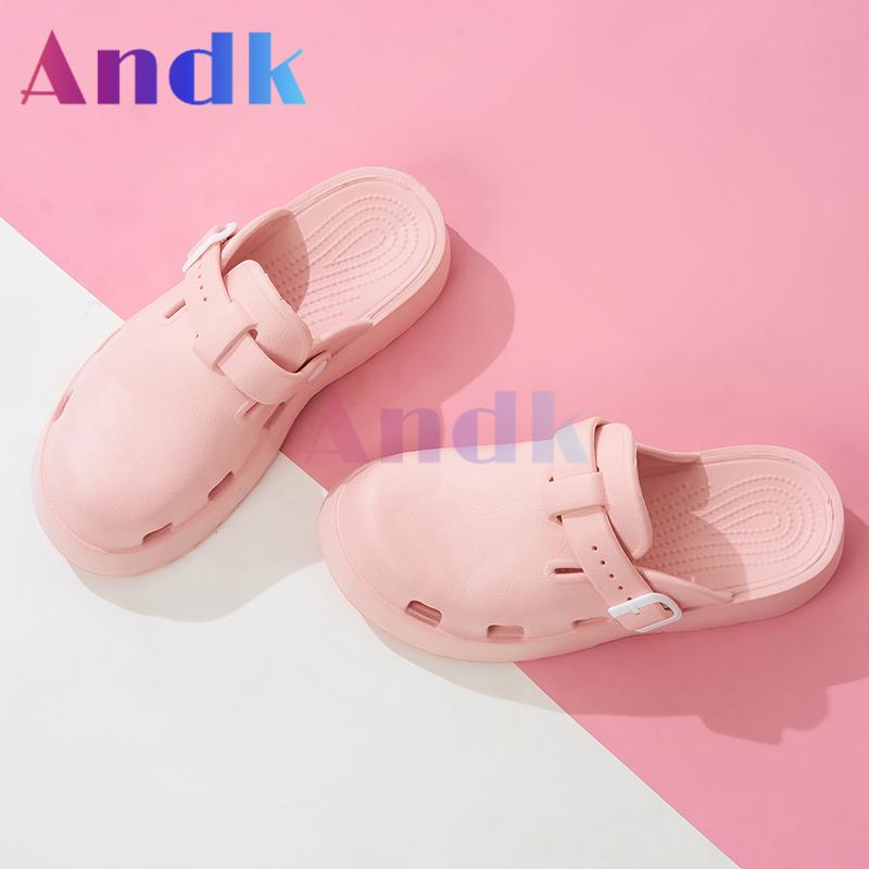 Product Introduction of Andk 2025 Sandal Wanita Wedges Korea Sandal Slop Premium Platform Sandal Wanita Sepatu ibadah Muller Clogs Cewek Sendal 29