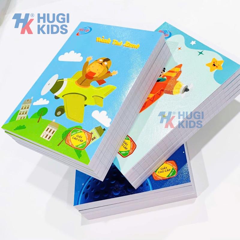 Tặng Bao Tập Combo 5 10 Quyển Vở Ô Ly 96 Trang – Giấy 80gsm Cao Cấp Không Lem Chống Chói Giao Mẫu Ngẫu Nhiên