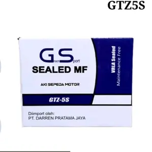 Aki Motor GS GTZ5S Honda + (Revo 100 + New 110 + Absolut Revo