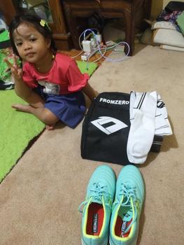 Product Review of Fromzero - Sepatu Futsal Starkia Revolted IN Aqua Stabilo from e**a 0