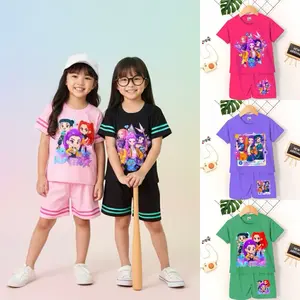 ITSME SETELAN BAJU ANAK PEREMPUAN / BAJU ANAK CEWEK / HUNTRIX / KPOP DEMON HUNTERS / FASHION